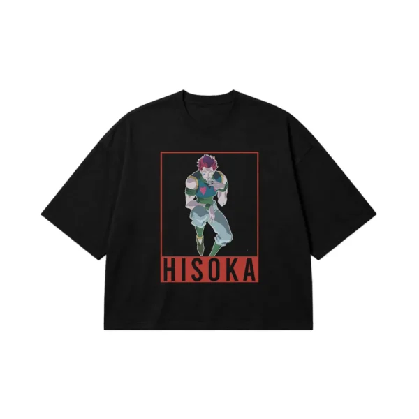 تیشرت باکسی انیمه هانتر هانتر طرح هیسوکا مورو کلاسیک (Hisoka Morow Hunter x Hunter) کد 10967