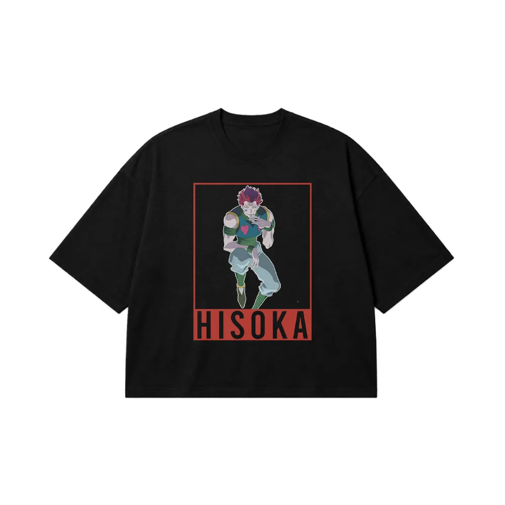 تیشرت باکسی انیمه هانتر هانتر طرح هیسوکا مورو کلاسیک (Hisoka Morow Hunter x Hunter) کد 10967
