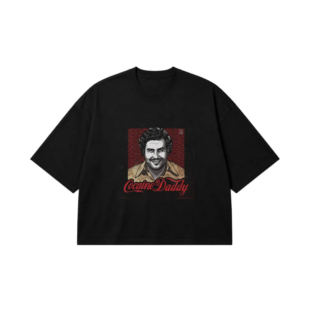 تیشرت باکسی سریال نارکوس طرح پابلو اسکوبار (Narcos) کد 1133