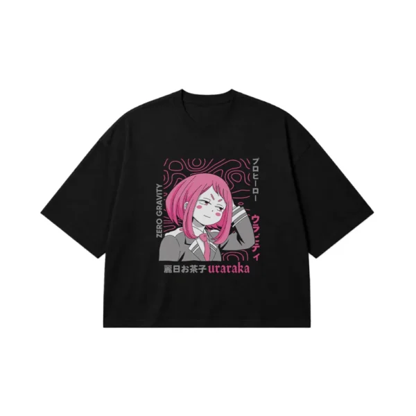 تیشرت باکسی انیمه My Hero Academia طرح اوراراکا کد 11532