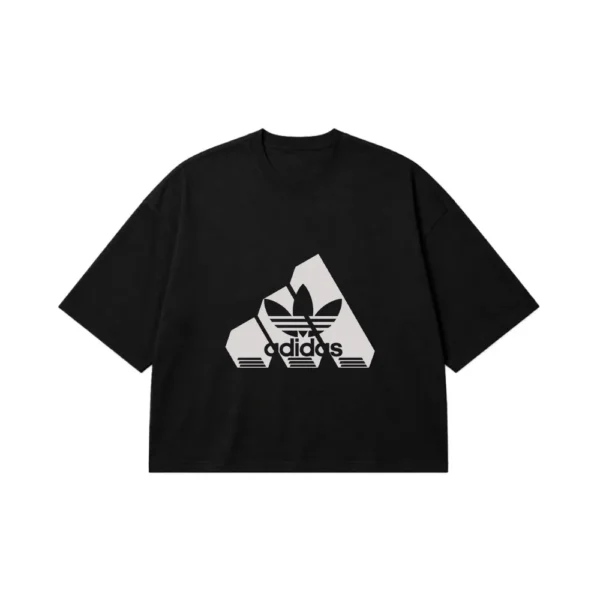 تیشرت باکسی آدیداس طرح لوگوی مینیمال (Adidas) کد 12172