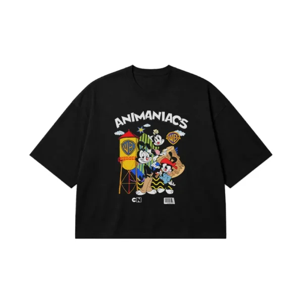 تیشرت باکسی کارتون Animaniacs طرح کلاسیک (Animaniacs) کد 12444