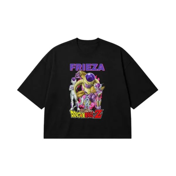 تیشرت باکسی انیمه دراگون بال طرح فریزا (Frieza) کد 12467