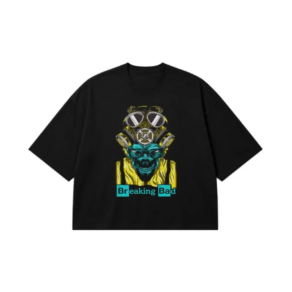 تیشرت باکسی بریکینگ بد طرح ماسک گاز (Breaking Bad) کد 13731