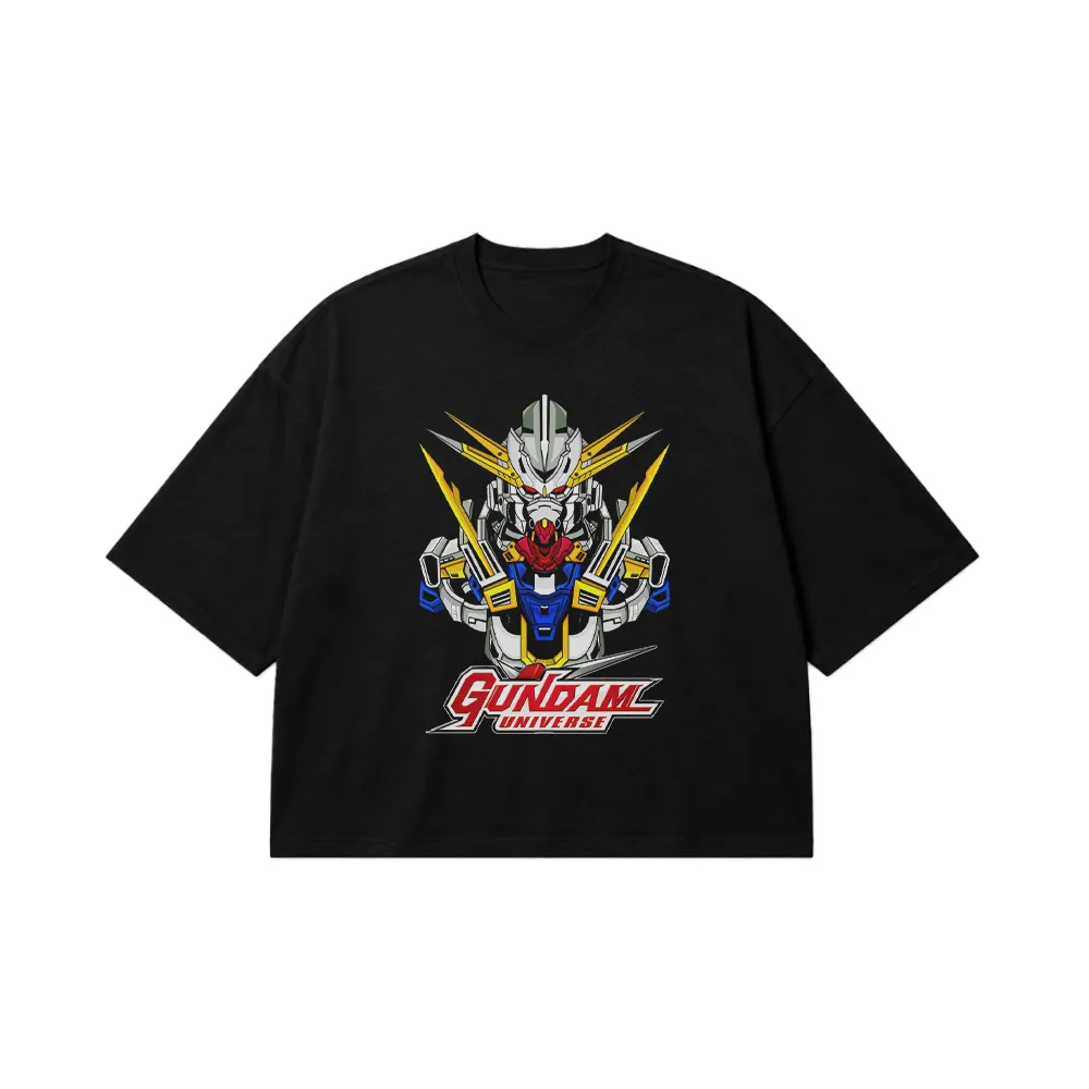 تیشرت باکسی انیمه گاندام طرح Gundam Universe کد 1450