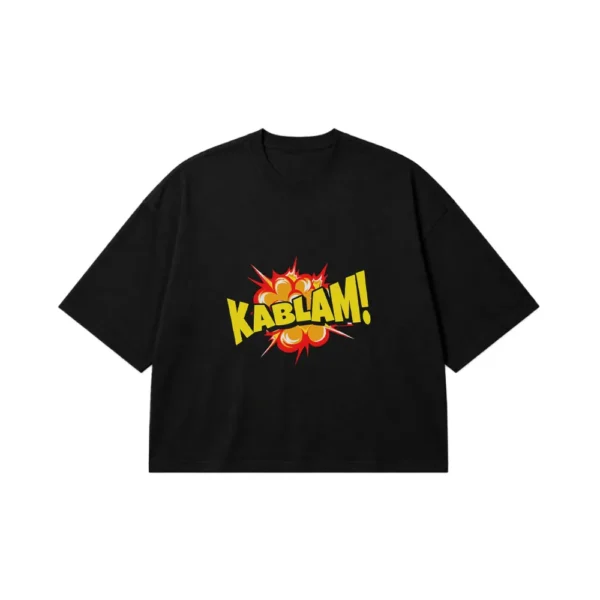 تیشرت باکسی کمیک طرح انفجار Kablam کد 14515