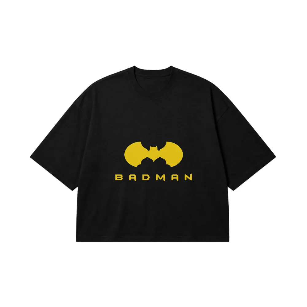تیشرت باکسی بتمن طرح Badman (Batman Parody) کد 14562