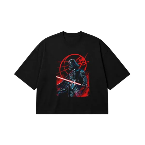 تیشرت باکسی جنگ ستارگان طرح دارث ویدر (Darth Vader) کد 14592
