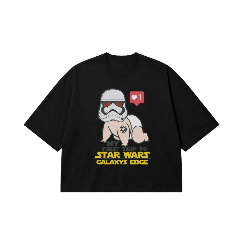 تیشرت باکسی استار وارز طرح استورم‌تروپر کودک (Star Wars) کد 1468
