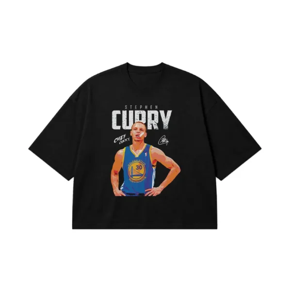 تیشرت باکسی بسکتبال طرح استفن کری (Stephen Curry) کد 14861