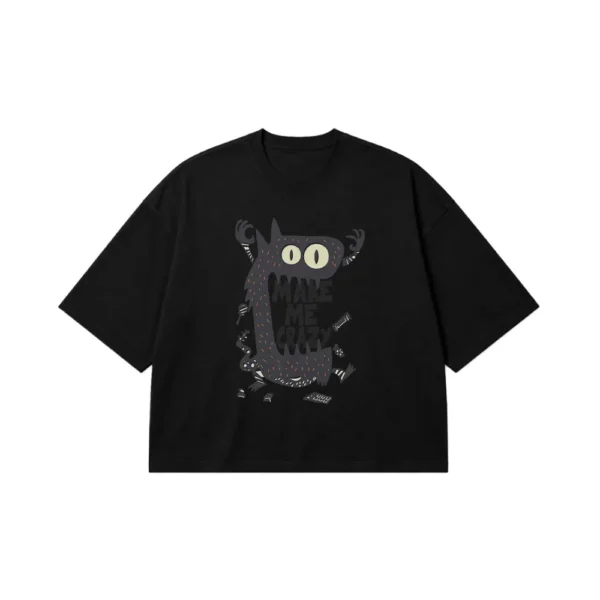 تیشرت باکسی هیولا طرح استریت‌ویر دارک (Dark Monster) کد 15671