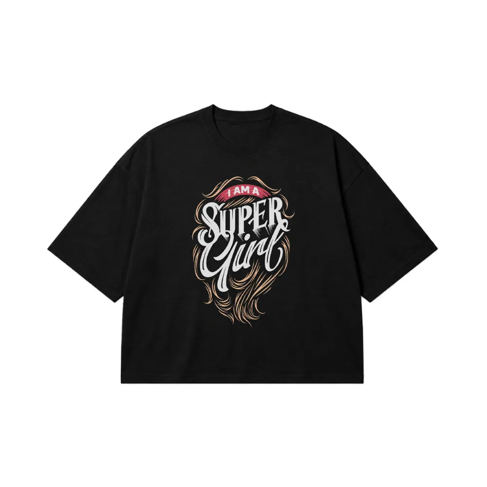 تیشرت باکسی مادر طرح Super Mom کد 15868