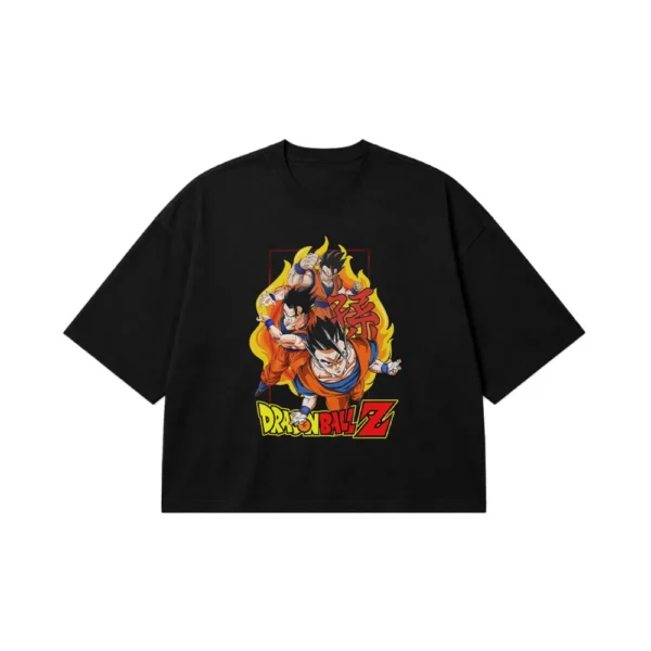تیشرت باکسی انیمه دراگون بال طرح گوکو (Dragon Ball Z) کد 17171