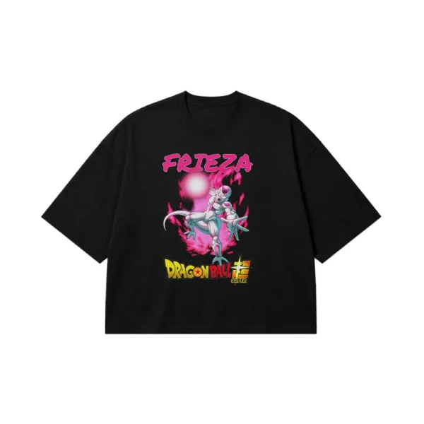 تیشرت باکسی انیمه دراگون بال طرح فریزا (Frieza) کد 17586