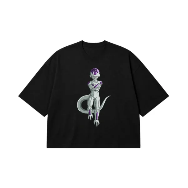 تیشرت باکسی انیمه دراگون بال طرح فریزا (Frieza) کد 18828