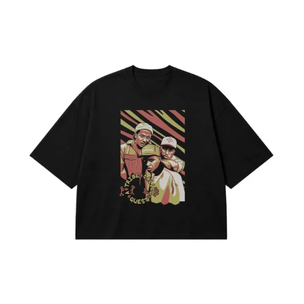 تیشرت باکسی A Tribe Called Quest طرح گروهی (Hip-Hop) کد 19679