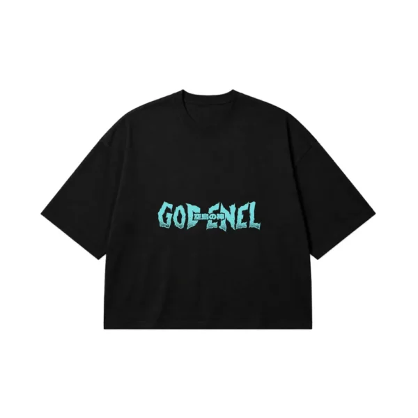 تیشرت باکسی انیمه وان پیس طرح گاد انل (God Enel) کد 19792