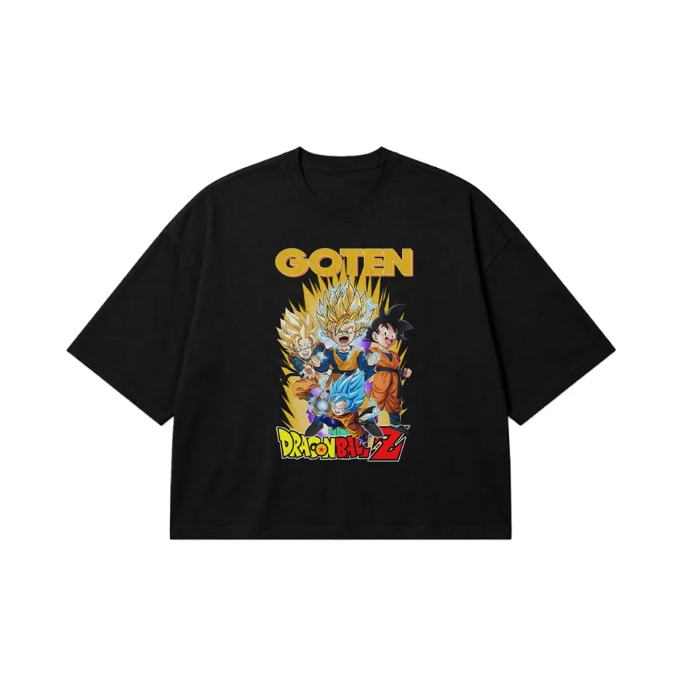تیشرت باکسی انیمه دراگون بال طرح گوتن (Goten - Dragon Ball Z) کد 19923