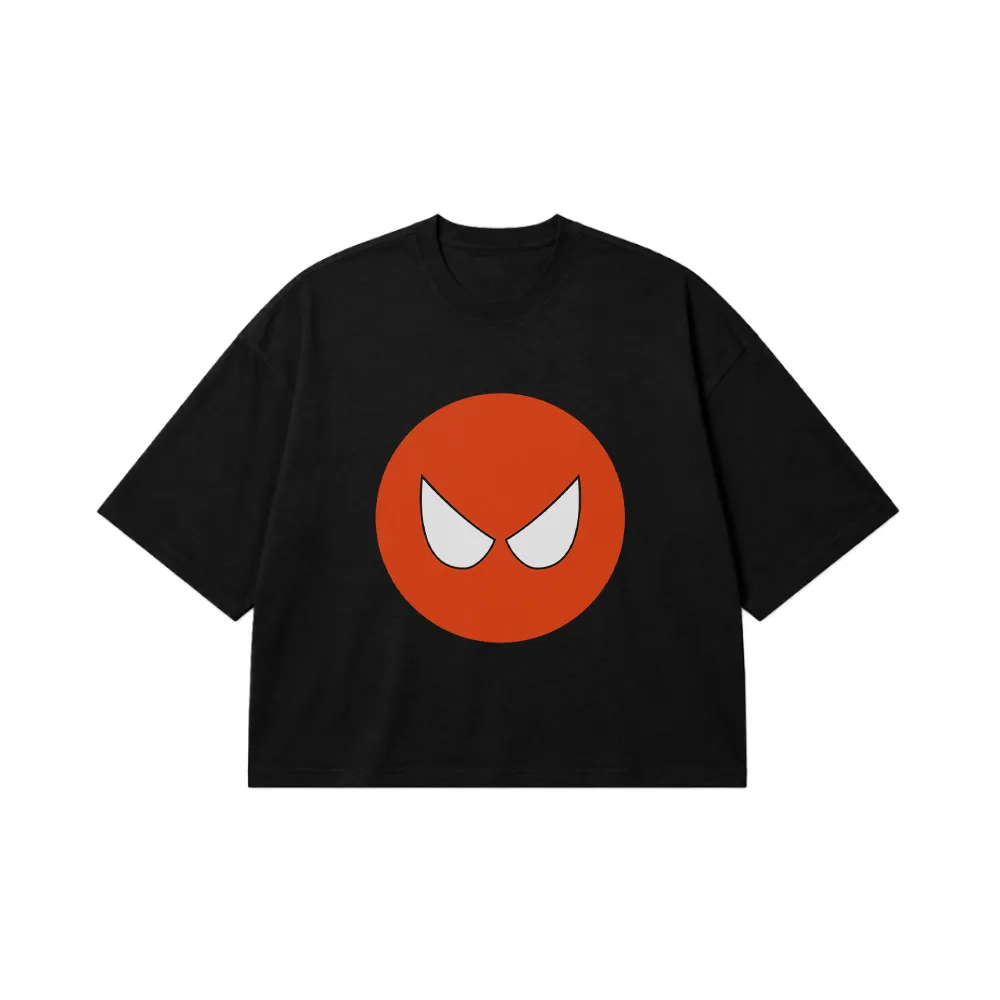 تیشرت باکسی مرد عنکبوتی طرح لوگوی مینیمال (Spider-Man) کد 2024