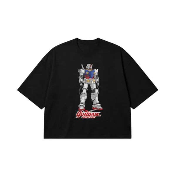 تیشرت باکسی انیمه گاندام طرح Gundam Universe کد 2128
