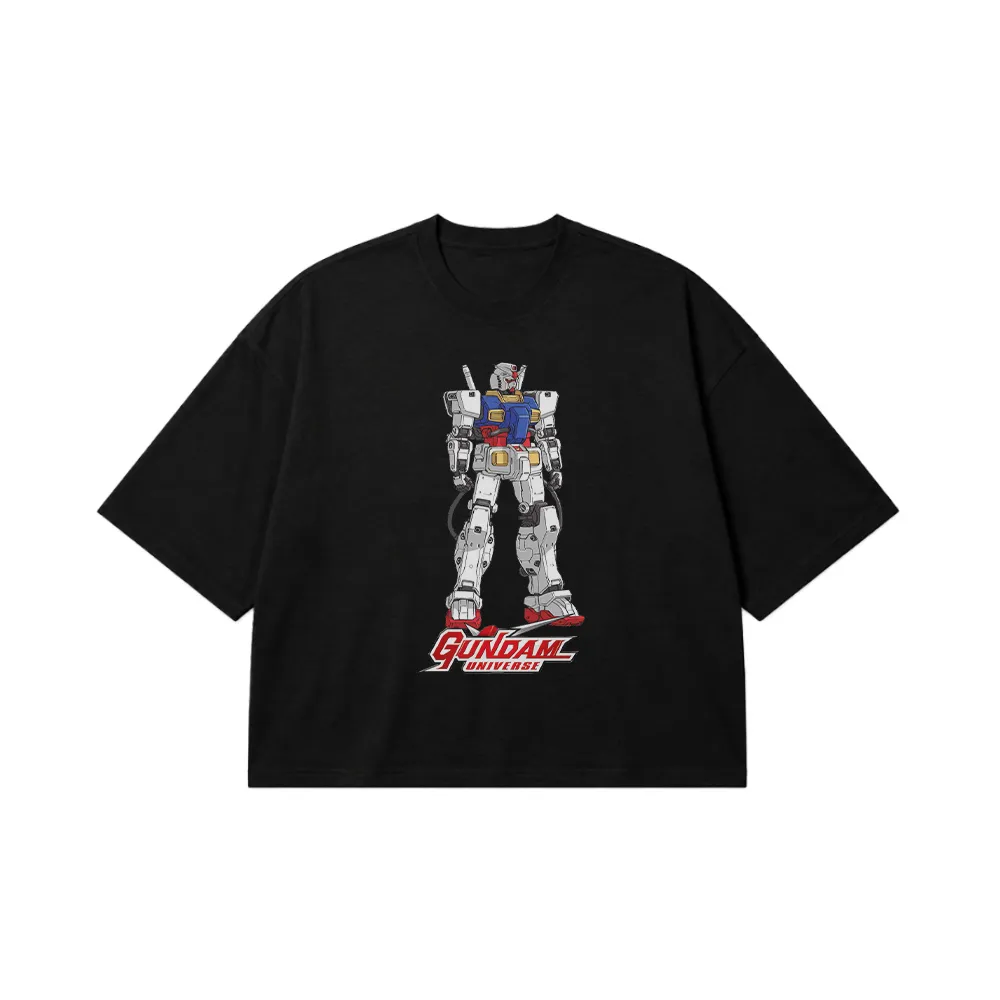 تیشرت باکسی انیمه گاندام طرح Gundam Universe کد 2128