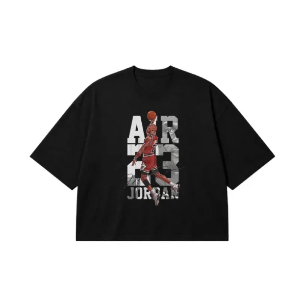 تیشرت باکسی بسکتبال طرح Air Jordan 23 کد 22244