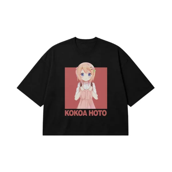تیشرت باکسی انیمه Is the Order a Rabbit طرح کوکوا هوتو (Kokoa Hoto) کد 22839