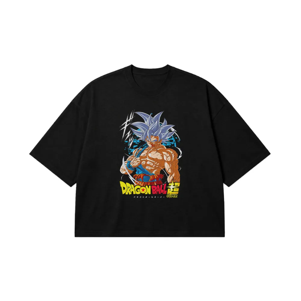 تیشرت باکسی انیمه دراگون بال طرح گوکو (Goku) کد 231