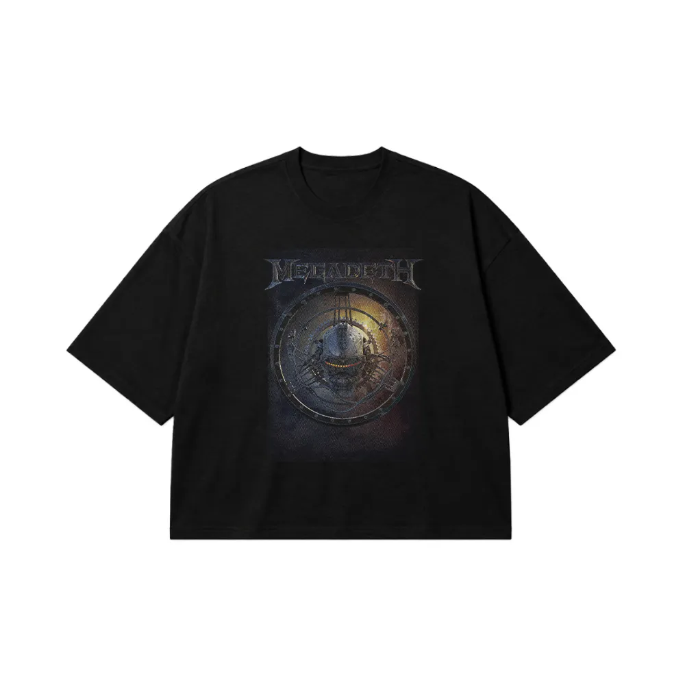 تیشرت باکسی مگادث طرح Countdown to Extinction کد 23707