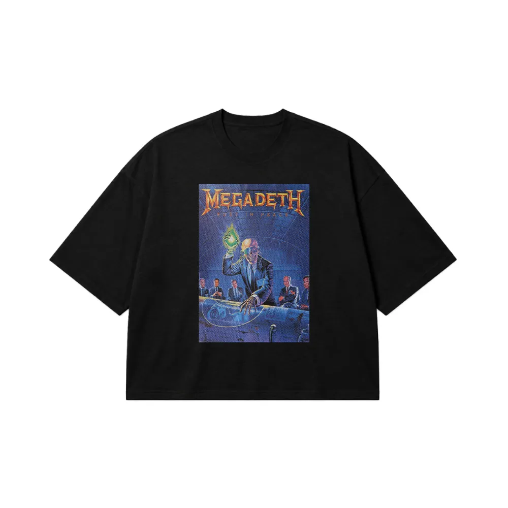 تیشرت باکسی مگادث طرح Rust in Peace (Megadeth) کد 23713