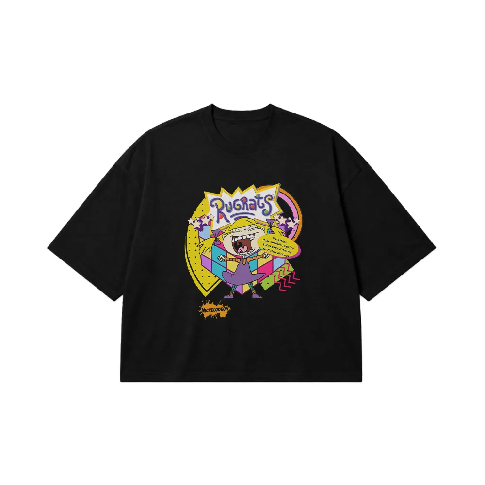 تیشرت باکسی راگرتس طرح آنجلیکا کارتونی (Rugrats) کد 3047