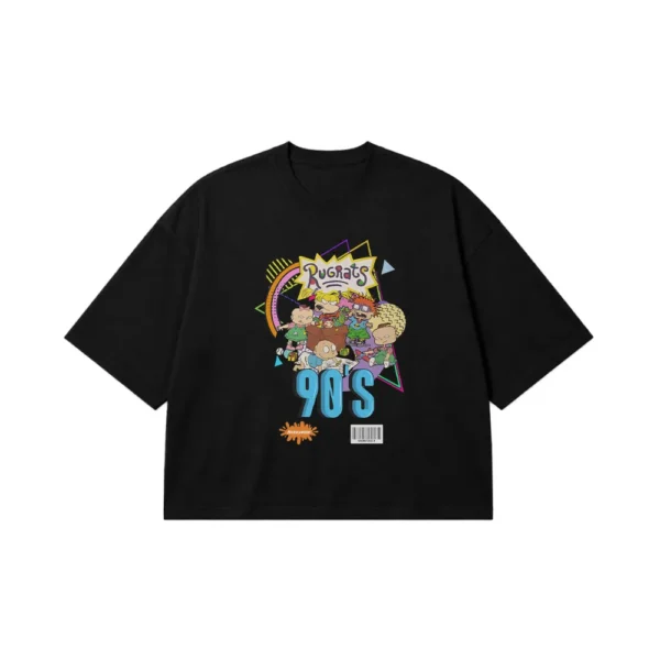 تیشرت باکسی راگرتس طرح نوستالژی دهه نود (Rugrats) کد 3091