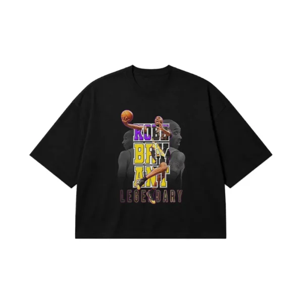 تیشرت باکسی کوبی برایانت طرح Legendary (Kobe Bryant) کد 3100