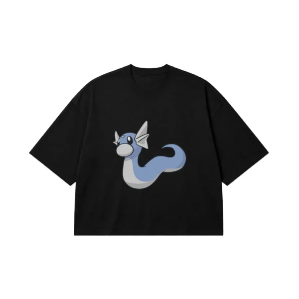 تیشرت باکسی پوکمون طرح دراتینی (Dratini) کد 3418
