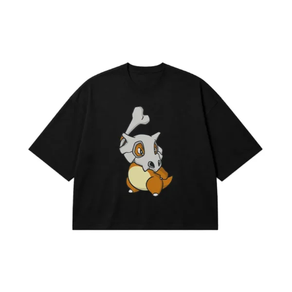 تیشرت باکسی پوکمون طرح کیوبون (Cubone) کد 3527