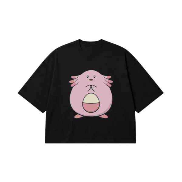 تیشرت باکسی پوکمون طرح چنسی (Chansey) کد 3592