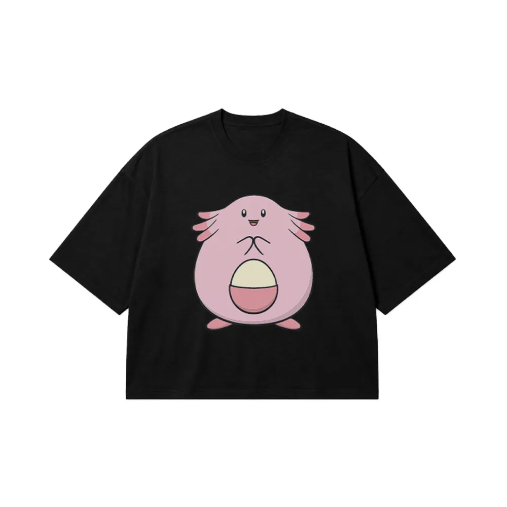 تیشرت باکسی پوکمون طرح چنسی (Chansey) کد 3592