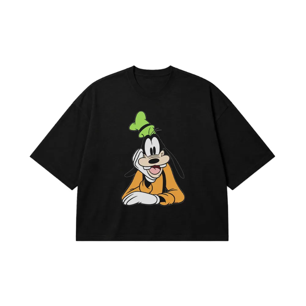 تیشرت باکسی دیزنی طرح گوفی (Goofy) کد 3803