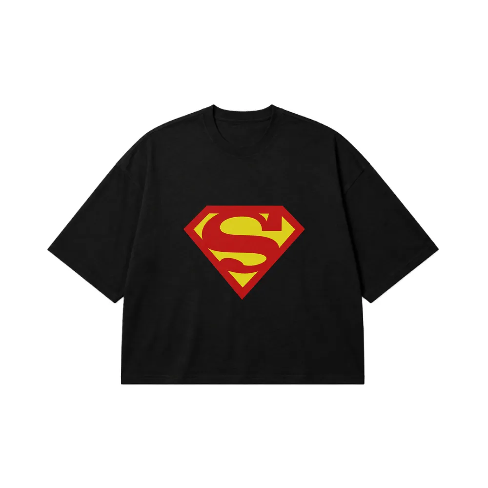 تیشرت باکسی دی‌سی طرح لوگوی سوپرمن (Superman) کد 4214