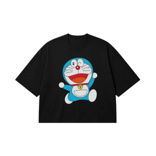 تیشرت باکسی دورامون طرح کامل (Doraemon) کد 5226