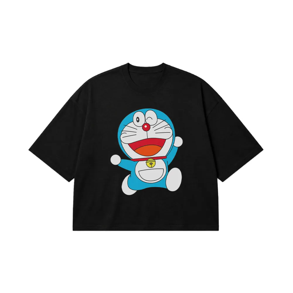 تیشرت باکسی دورامون طرح کامل (Doraemon) کد 5226