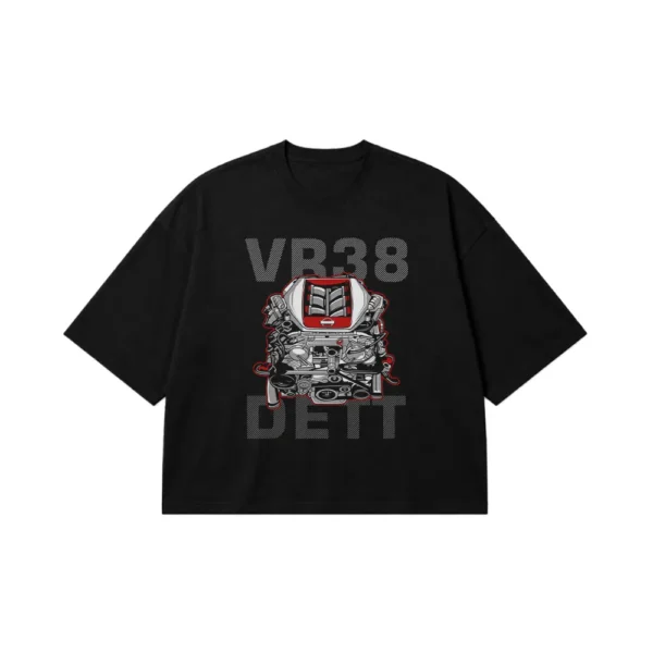 تیشرت باکسی موتور خودرو نیسان VR38 DETT کد 537