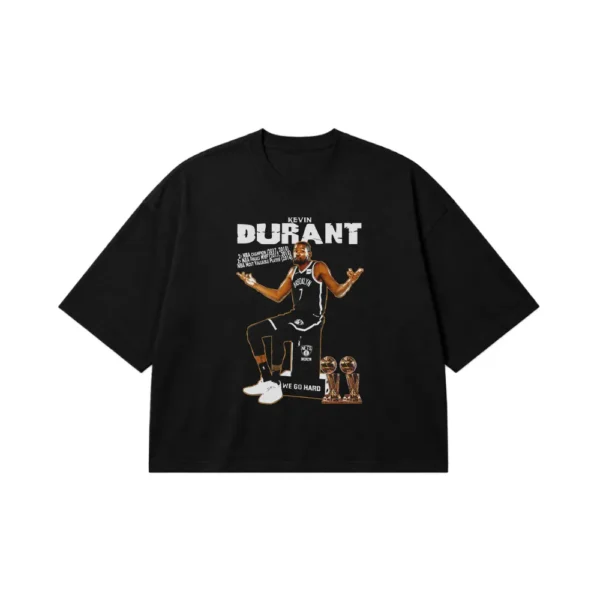 تیشرت باکسی کوین دورانت طرح بسکتبال (Kevin Durant) کد 5445