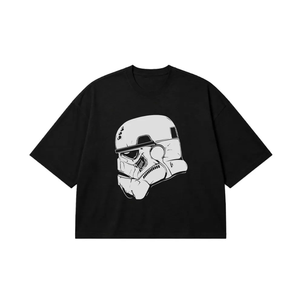 تیشرت باکسی استار وارز طرح استورم‌تروپر (Stormtrooper) کد 571