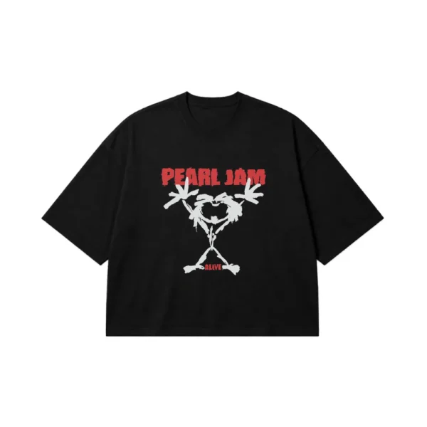 تیشرت باکسی پرل جم طرح Alive (Pearl Jam) کد 5836