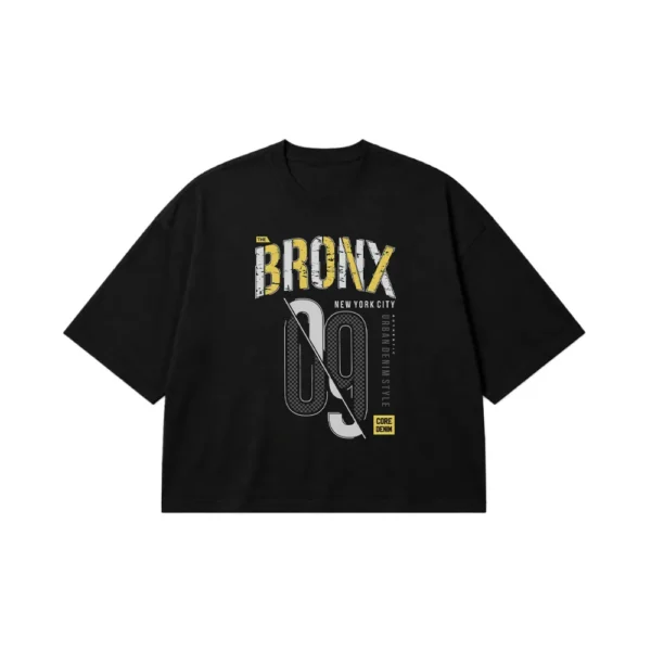 تیشرت باکسی طرح برانکس نیویورک (The Bronx) کد 7210