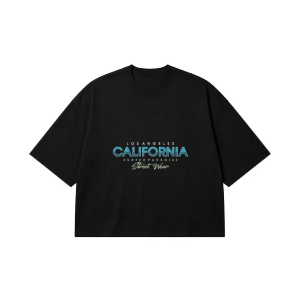 تیشرت باکسی استریت‌ویر طرح California کد 7681