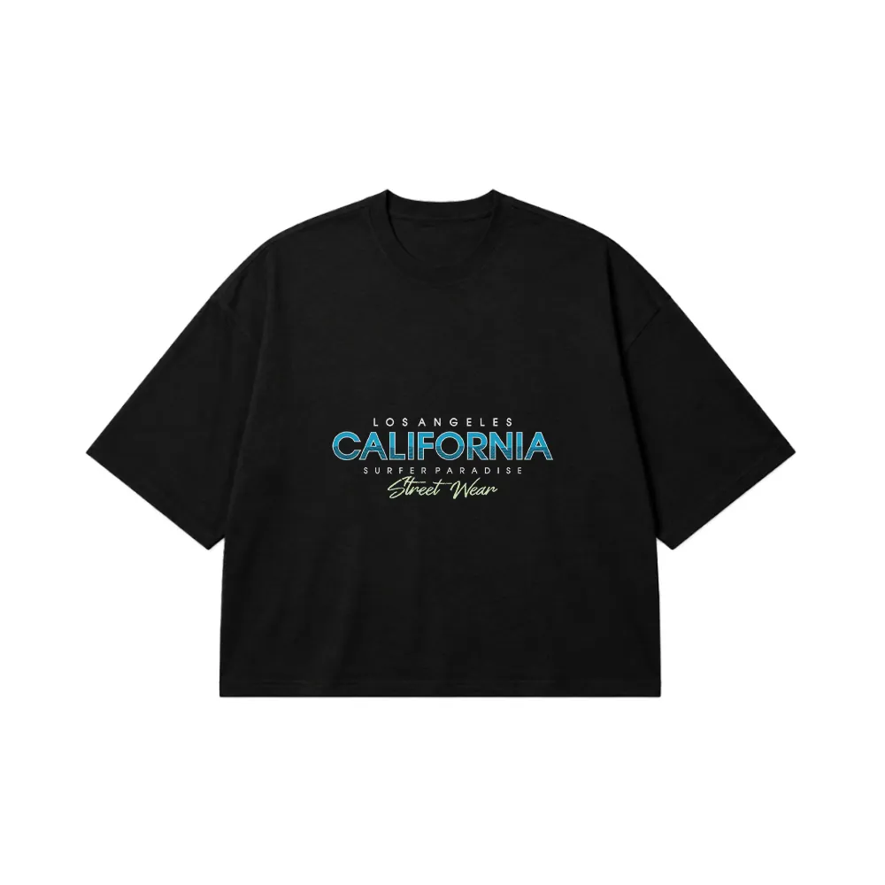 تیشرت باکسی استریت‌ویر طرح California کد 7681