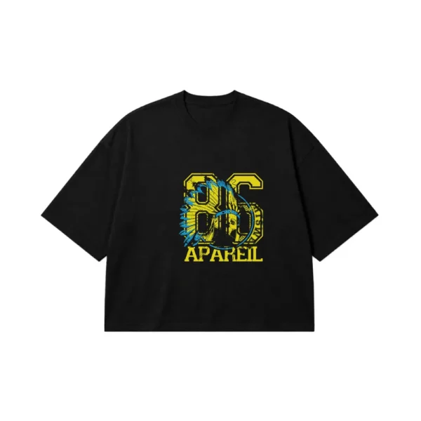 تیشرت باکسی استریت‌ویر طرح 86 Apparel کد 8623