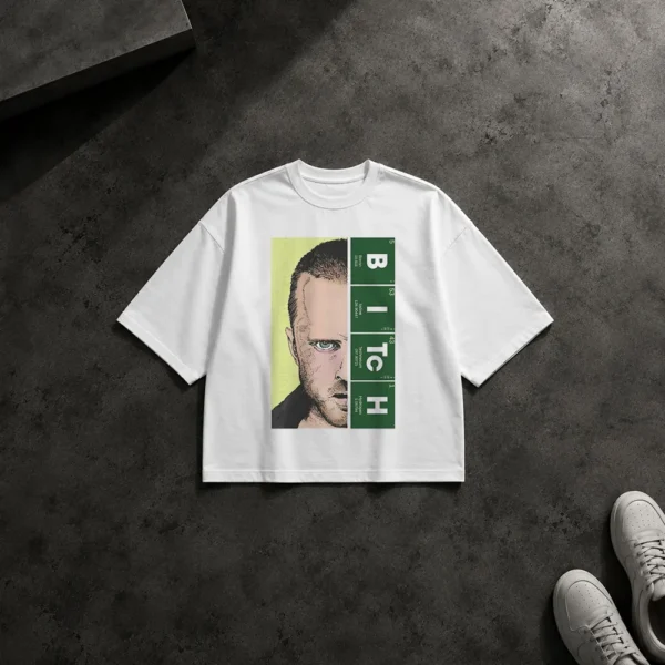 تیشرت باکسی بریکینگ بد طرح جسی پینکمن (Jesse Pinkman) کد po1075